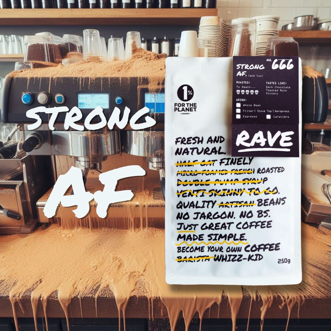 Anuncio estático de Rave Coffee